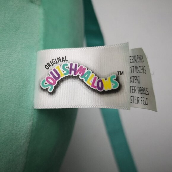 Nicole the Caticorn 12" Original Squishmallows Teal Green Back Pack - Picture 3 of 9